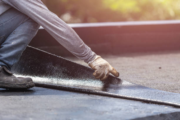 Professional Exterior Waterproofing technician working in Rochester, IN
